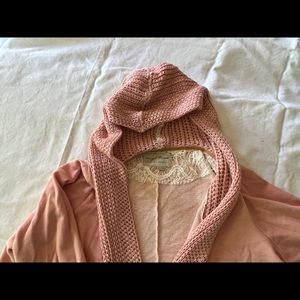 Evy’s Tree hooded cardigan - xl